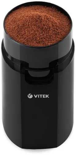 Кофемолка Vitek VT-7124, Черный, фото