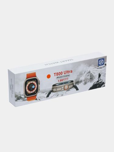 Часы смарт T800 Ultra, Оранжевый, 7500000 UZS