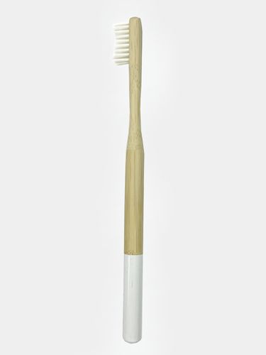 Бамбуковая зубная щетка Zoolpack 195С, Белый, купить недорого