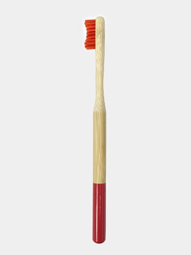 Бамбуковая зубная щетка Zoolpack 195С, Красный, купить недорого