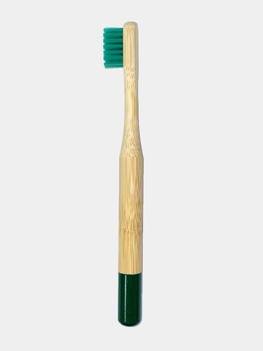 Бамбуковая зубная щетка Zoolpack 152C, Темно-зеленый