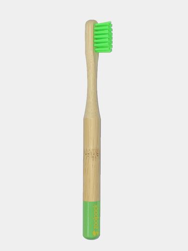 Бамбуковая зубная щетка Zoolpack 152C, Зеленый