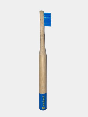 Бамбуковая зубная щетка Zoolpack 152C, Синий