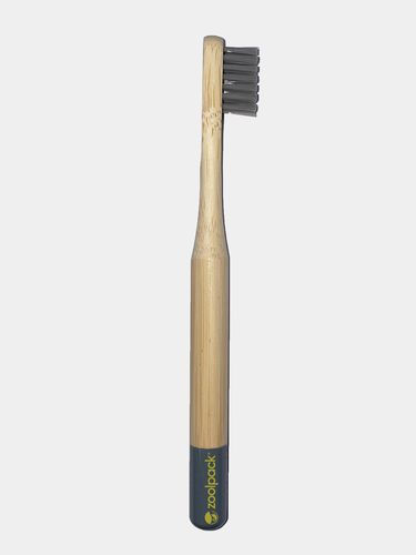 Бамбуковая зубная щетка Zoolpack 152C, Серый