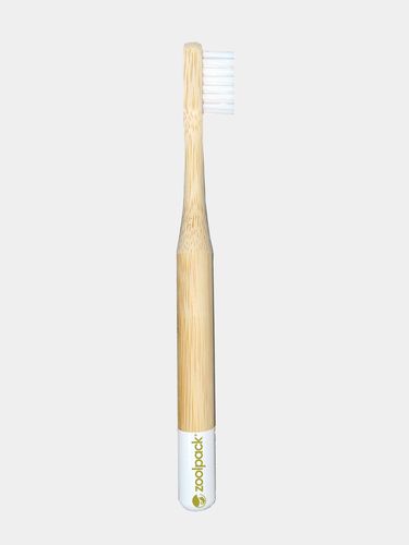 Бамбуковая зубная щетка Zoolpack 152C, Белый