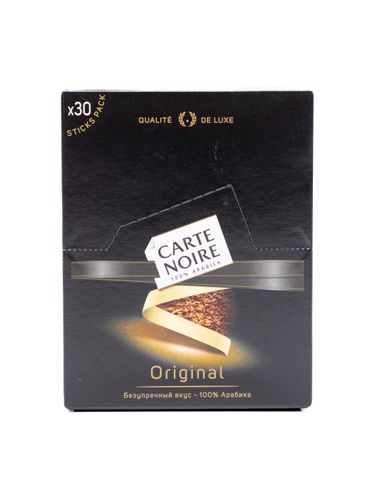 Кофе растворимый Carte Noire Original сублимированный, 30 пакетиков