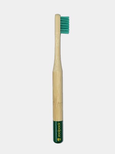 Бамбуковая зубная щетка Zoolpack 152C, Темно-зеленый, купить недорого