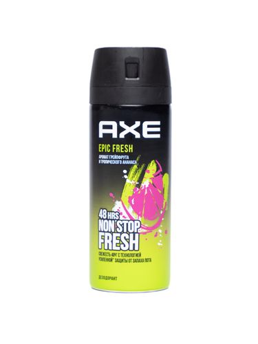 Аэрозольный дезодорант AXE Epic Fresh, 150 мл, купить недорого