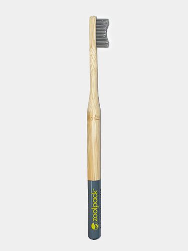 Бамбуковая зубная щетка Zoolpack 195С, Серый