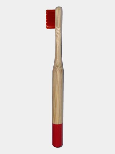 Бамбуковая зубная щетка Zoolpack 152C, Красный, купить недорого