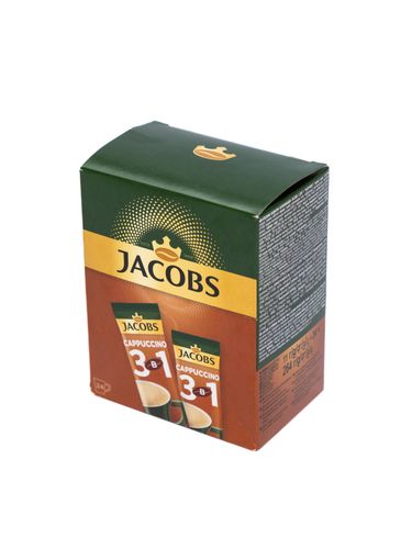 Кофе растворимый Jacobs Original 3 в 1, 24 пакетика, фото