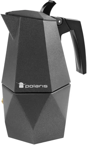 Кофеварка Polaris гейзерная Kontur-4C, Серый