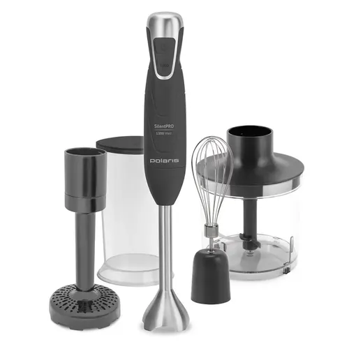 Blender qo'lda ishlatiladigan Polaris PHB 1380 Silent, kulrang, купить недорого