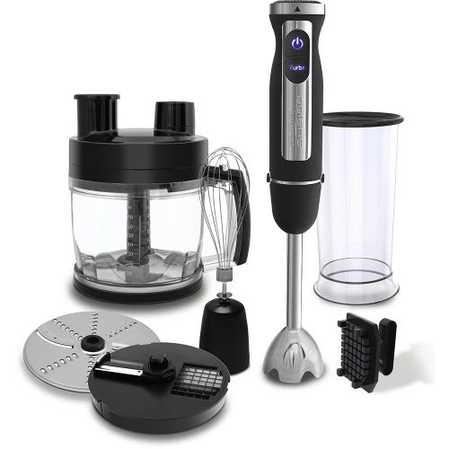 Blender qo'lda ishlatiladigan Polaris PHB 1590AL Cube, qora