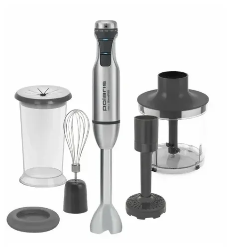 Blender qo'lda ishlatiladigan  Polaris PHB 1583L Silent, metallik