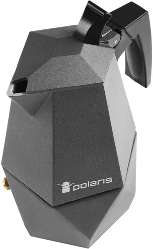 Кофеварка Polaris гейзерная Kontur-4C, Серый, купить недорого