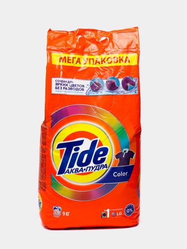 Стиральный порошок Tide Автомат Color, 9 кг, в Узбекистане