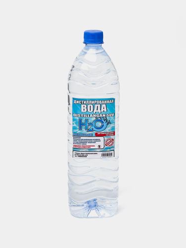 Дистиллированная вода H2O, 1.5 л