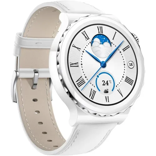Умные часы Huawei GT-3 Pro, Серебристо-белый, 42мм + Наушники Freebuds SE, фото