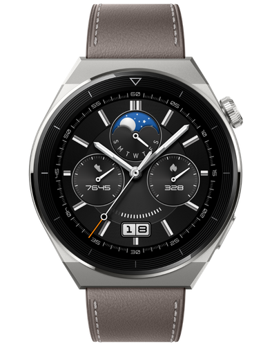 Умные часы Huawei GT-3 Pro, Серый, 46мм + Наушники Freebuds SE