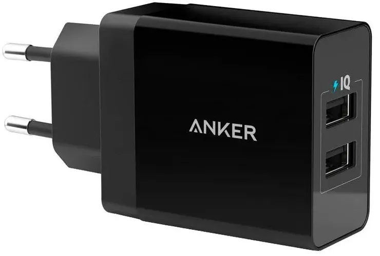 Зарядное устройство Anker A2021L11 24W, Черный