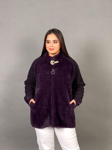 Женское пальто Azaly FK605, Фиолетовый