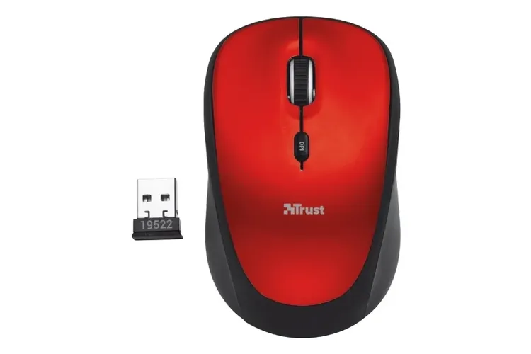 Мышь Trust YVI MOUSE, Красный