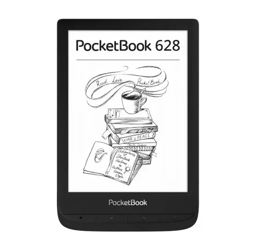 Электронная книга PocketBook 628, Черный