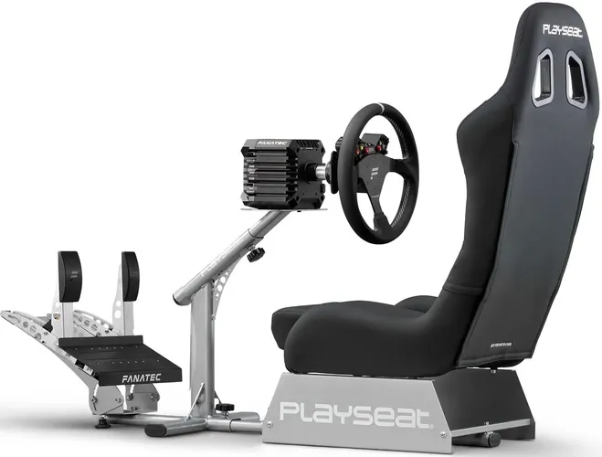 Кокпит с креплением для руля и педалей Playseat Evolution Pro - ActiFit, Черный, в Узбекистане