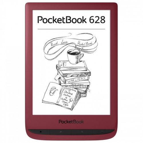 Электронная книга PocketBook 628, Красный, фото