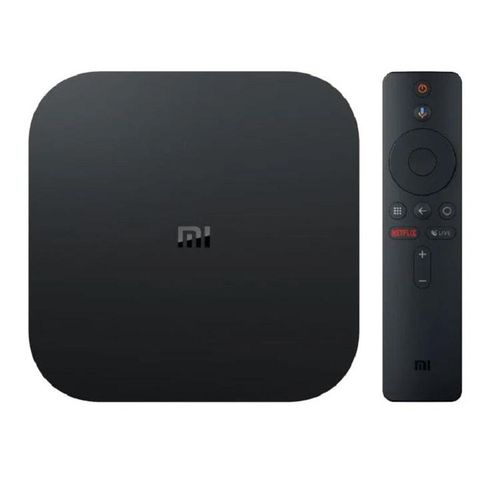 Smart TV pristavka Xiaomi Mi Box 4K UHD, qora