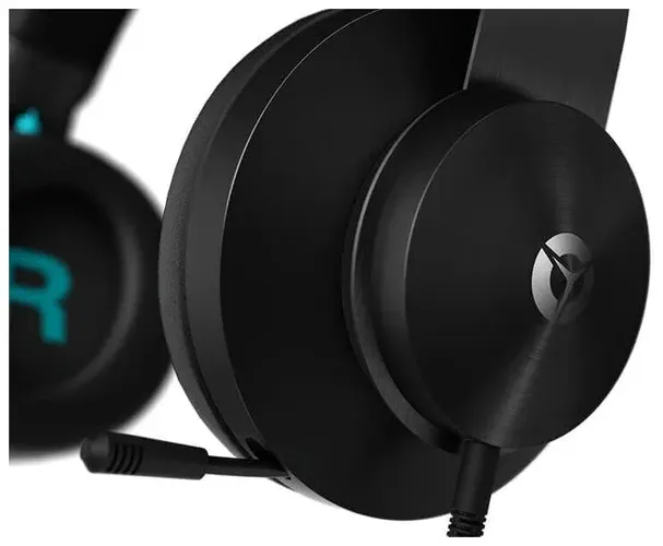 Проводные наушники Lenovo Legion H300 Stereo Gaming Headset, Черный, фото