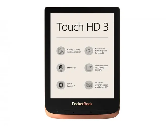 Электронная книга PocketBook 632 Touch HD3, Черный