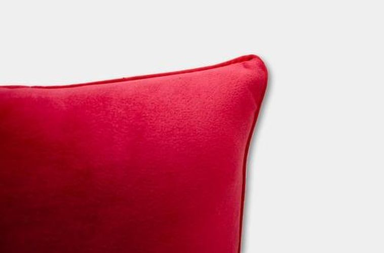 Декоративная подушка Yastex бархатная для офиса, дома и автомобиля Ya110, 40х40 см, Розовый, 7900000 UZS