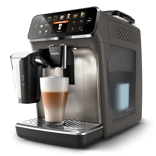 Philips EP5444/90 Fully automatic espresso machine Series 5400 with 12 beverage options (Espresso, Coffee, Americano, Cappuccino, Latte Macchiato, Fla