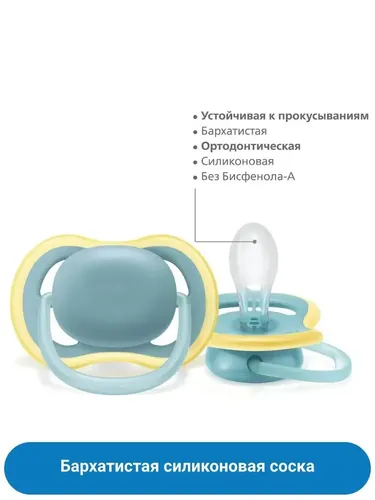 Philips AVENT SCF349/01 Soother (For Boys) - 2 pcs, купить недорого