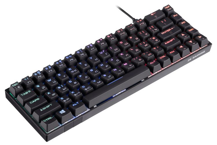 Клавиатура игровая 2E Gaming Keyboard KG380, Черный, купить недорого