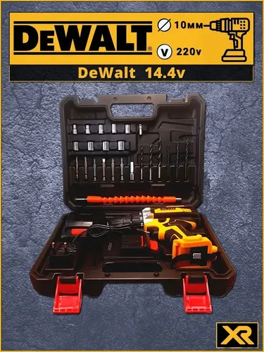 Аккумуляторная дрель шуруповерт DeWALT Replica, фото № 4