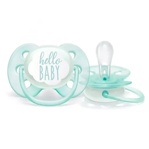 Philips AVENT SCF522/01 Ultra Soft Pacifier 0-6m Blue - 1pcs