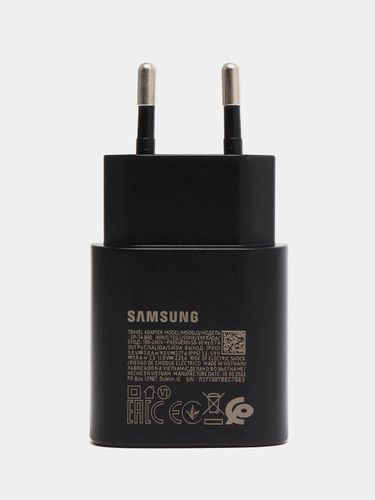 Зарядное устройство Samsung 25 W, Черный, O'zbekistonda