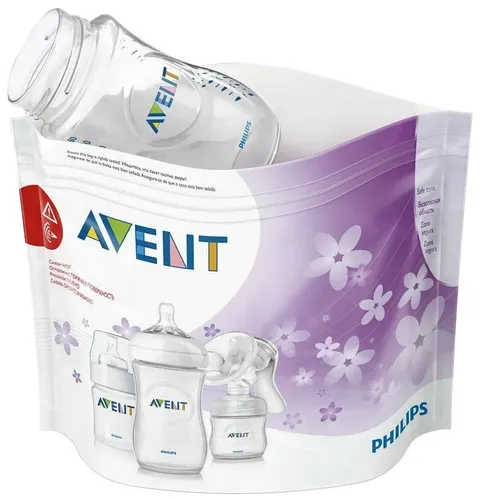 Philips AVENT SCF297/05 Microwave Steam Steriliser Bags, 5 pcs