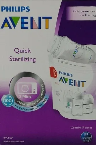 Philips AVENT SCF297/05 Microwave Steam Steriliser Bags, 5 pcs, купить недорого