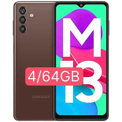 Смартфон Samsung Galaxy M13, Коричневый, 4/64 GB