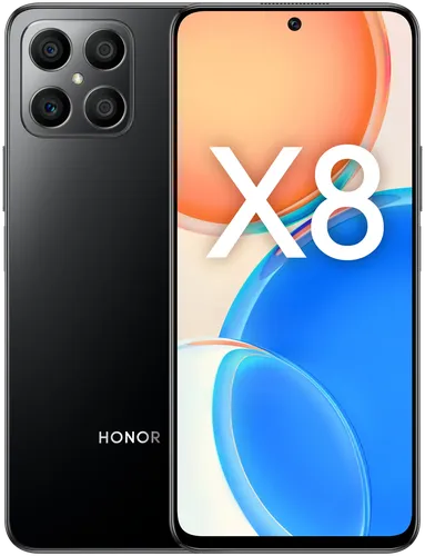 Смартфон Honor X8, Черный, 6/128 GB, купить недорого