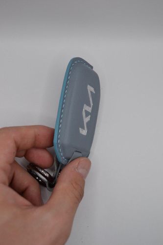 Чехол для смарт-ключей "Kia" с логотипом, Голубой, купить недорого