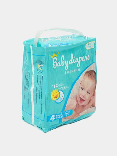 Подгузники Baby Diapers №4 (7-18 кг), 16 шт, купить недорого
