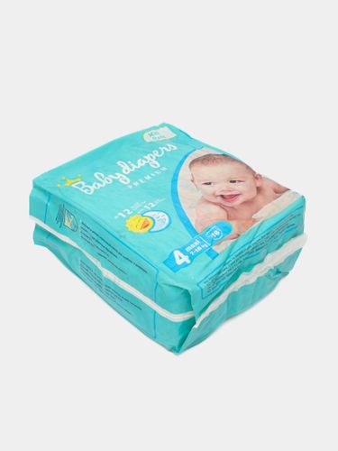 Подгузники Baby Diapers №4 (7-18 кг), 16 шт, в Узбекистане