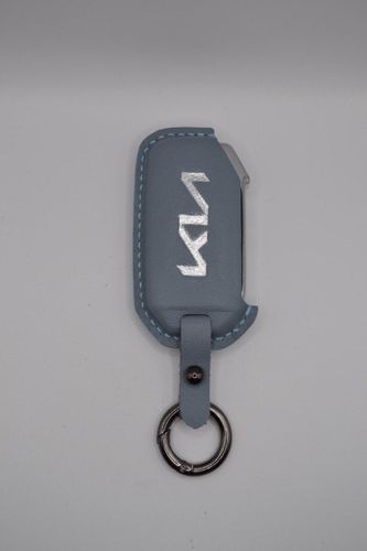 Чехол для смарт-ключей "Kia" с логотипом, Голубой, фото
