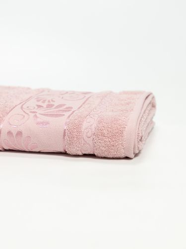 Полотенце банное GH003, 70х140 см, Розовый, sotib olish
