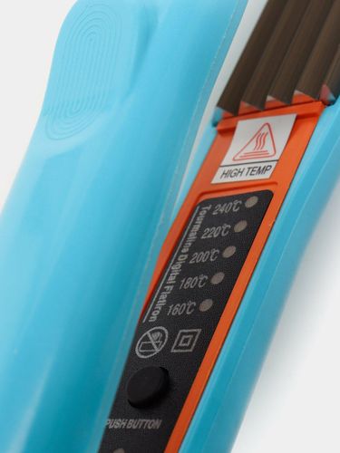 Плойка для волос утюжок ByBaByliss ST-775, Голубой, фото